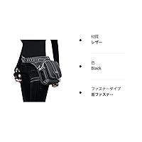 Amazon | レッグポーチ ゴシックウエストバッグレザースチーム